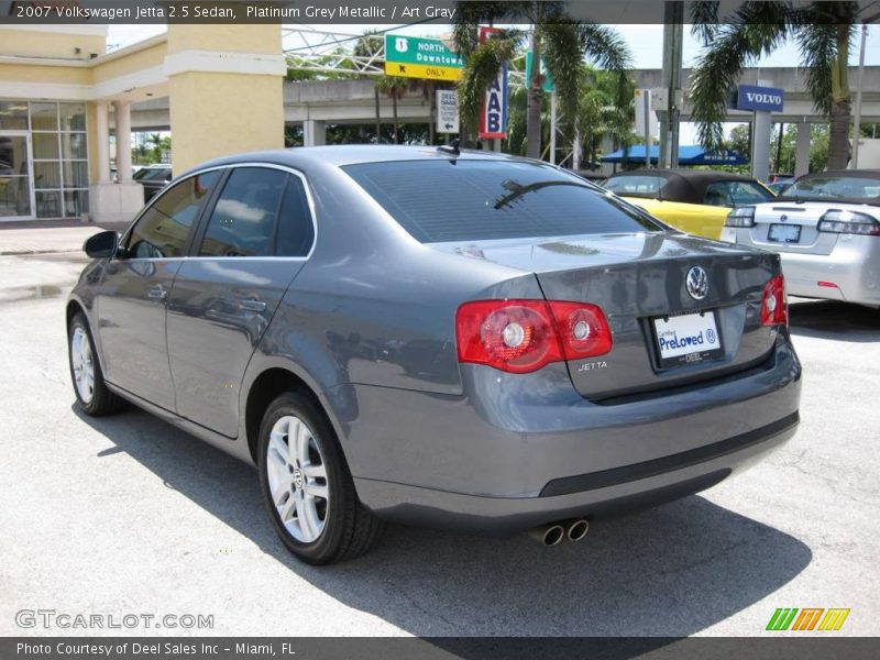 Platinum Grey Metallic / Art Gray 2007 Volkswagen Jetta 2.5 Sedan