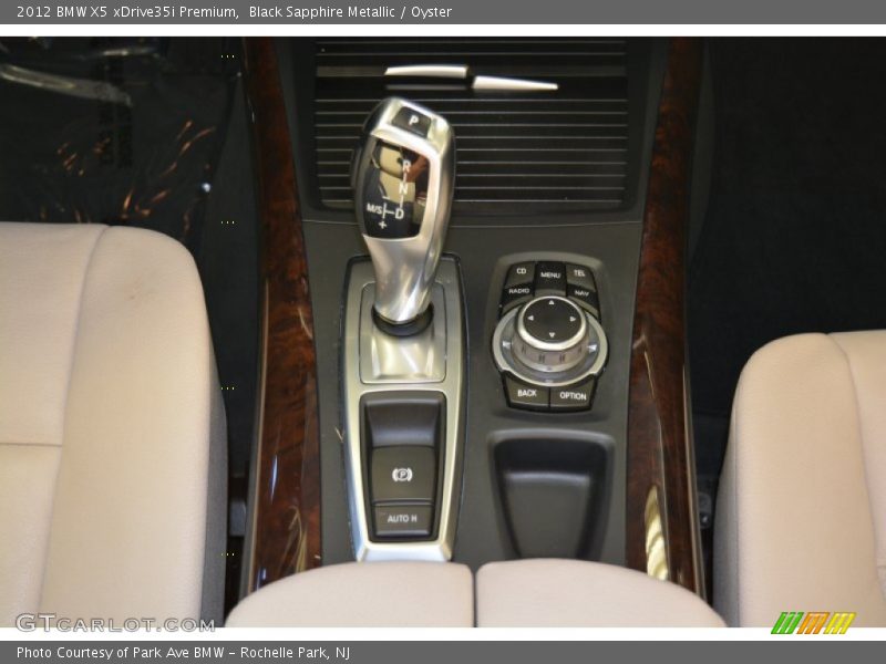 Black Sapphire Metallic / Oyster 2012 BMW X5 xDrive35i Premium