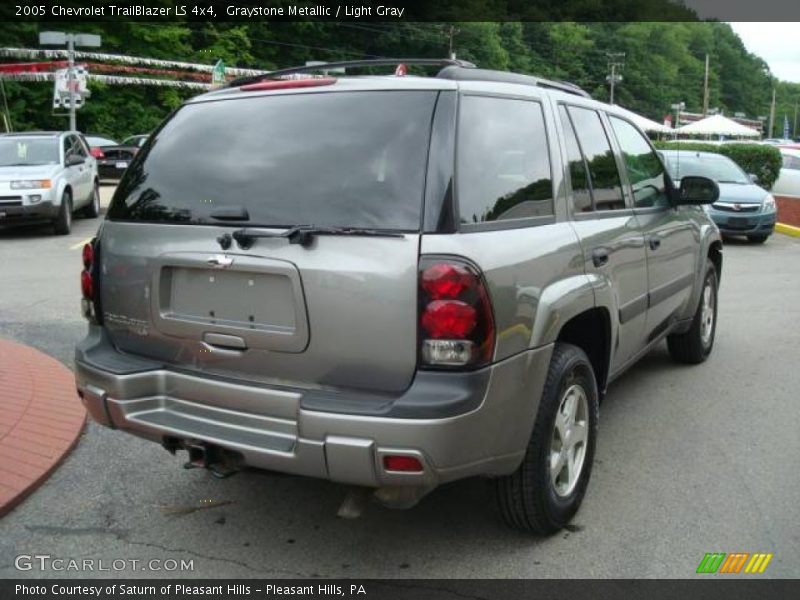 Graystone Metallic / Light Gray 2005 Chevrolet TrailBlazer LS 4x4