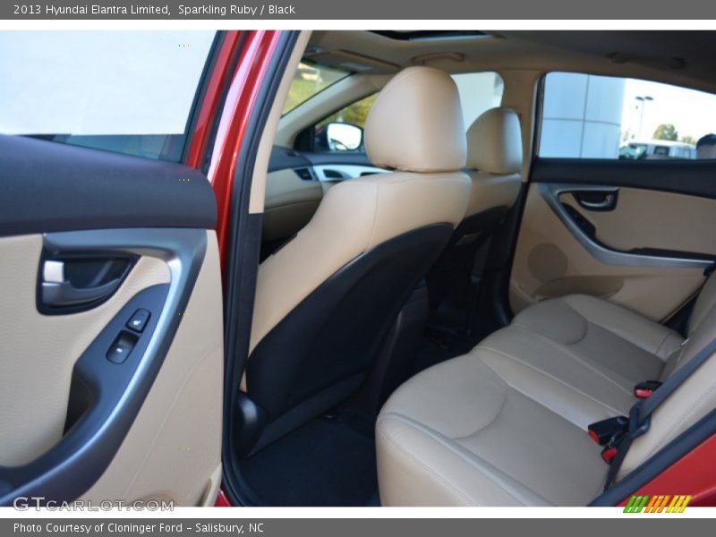 Sparkling Ruby / Black 2013 Hyundai Elantra Limited