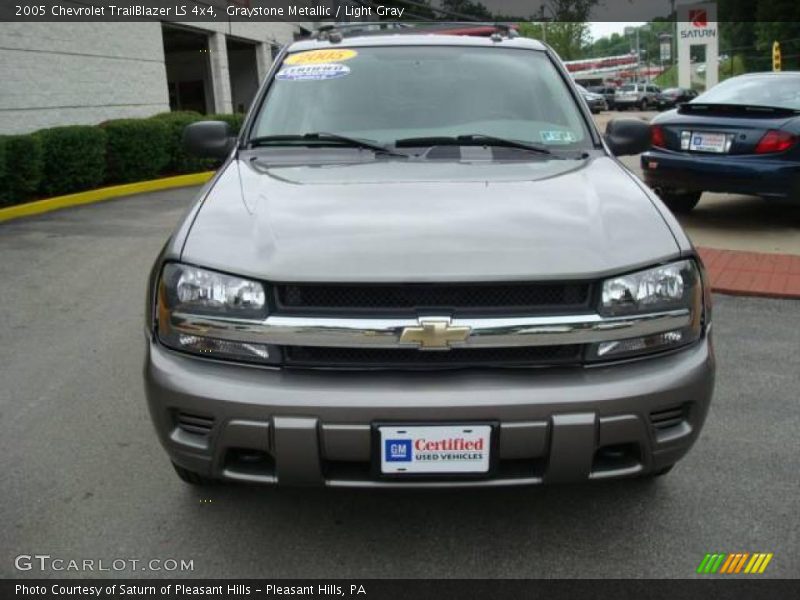 Graystone Metallic / Light Gray 2005 Chevrolet TrailBlazer LS 4x4
