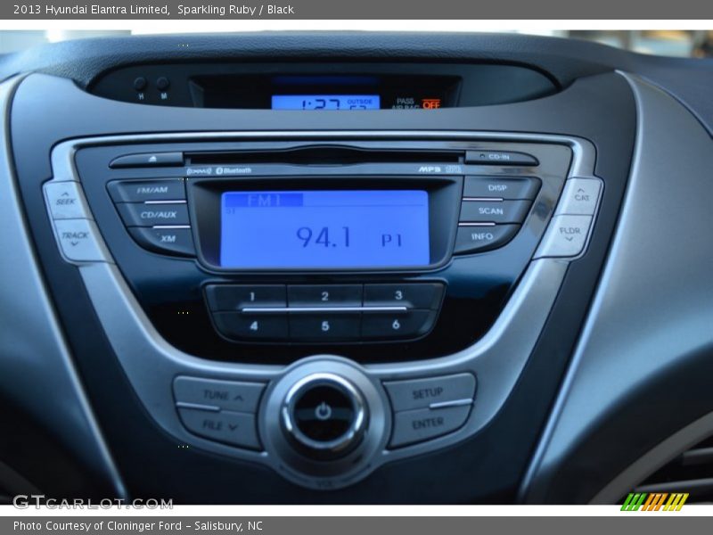 Sparkling Ruby / Black 2013 Hyundai Elantra Limited