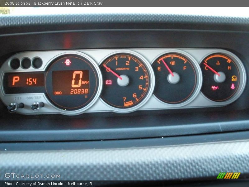 Blackberry Crush Metallic / Dark Gray 2008 Scion xB