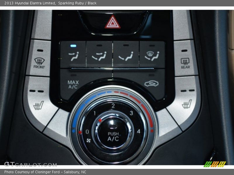 Sparkling Ruby / Black 2013 Hyundai Elantra Limited