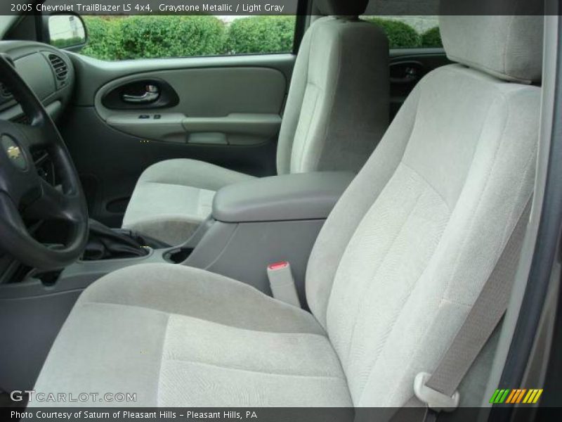 Graystone Metallic / Light Gray 2005 Chevrolet TrailBlazer LS 4x4