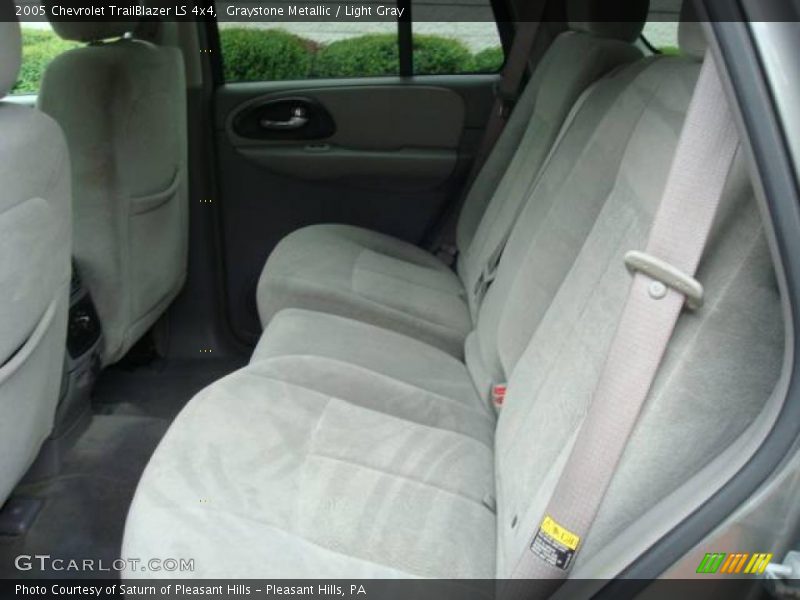 Graystone Metallic / Light Gray 2005 Chevrolet TrailBlazer LS 4x4