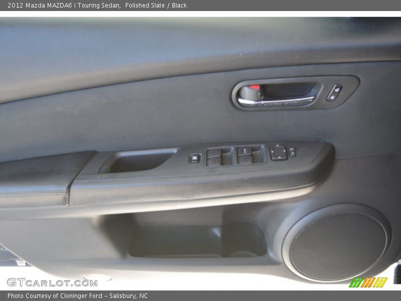 Polished Slate / Black 2012 Mazda MAZDA6 i Touring Sedan