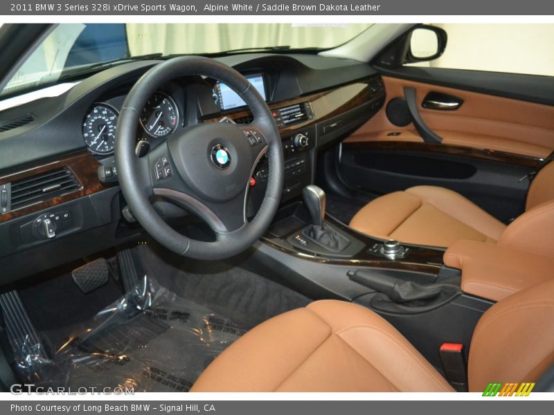  2011 3 Series 328i xDrive Sports Wagon Saddle Brown Dakota Leather Interior