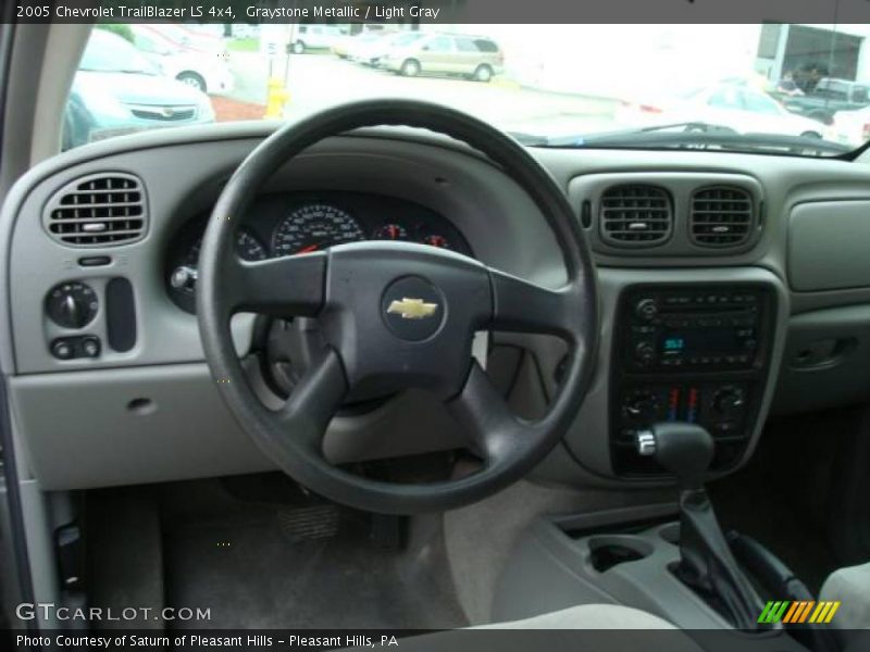 Graystone Metallic / Light Gray 2005 Chevrolet TrailBlazer LS 4x4