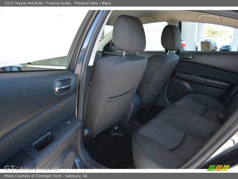 Polished Slate / Black 2012 Mazda MAZDA6 i Touring Sedan