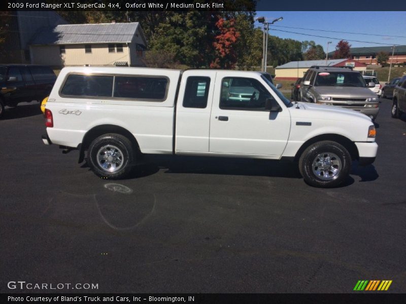 Oxford White / Medium Dark Flint 2009 Ford Ranger XLT SuperCab 4x4