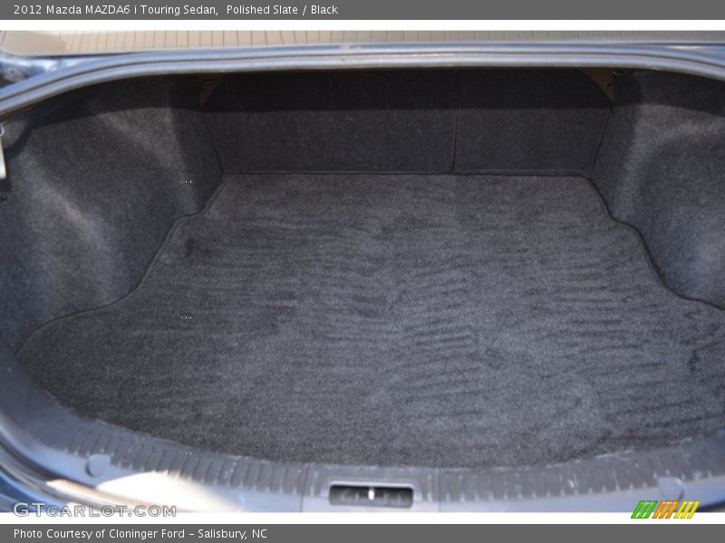 Polished Slate / Black 2012 Mazda MAZDA6 i Touring Sedan
