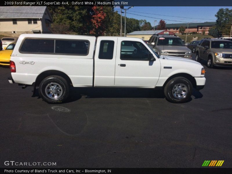 Oxford White / Medium Dark Flint 2009 Ford Ranger XLT SuperCab 4x4