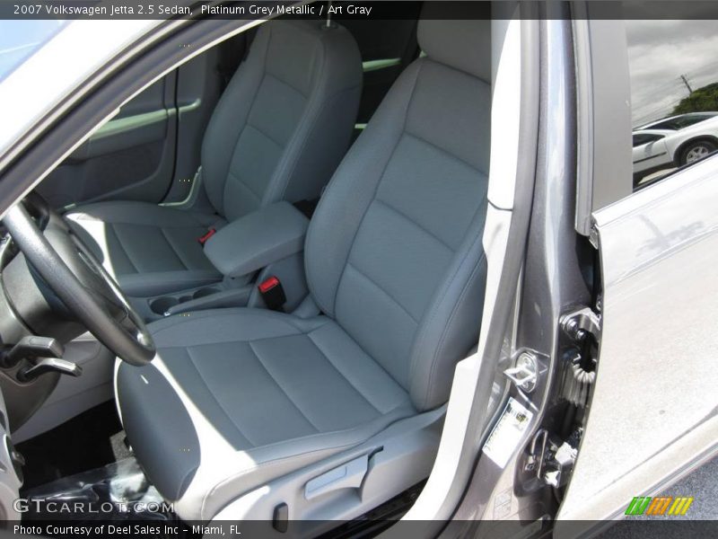 Platinum Grey Metallic / Art Gray 2007 Volkswagen Jetta 2.5 Sedan