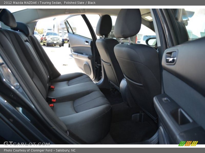 Polished Slate / Black 2012 Mazda MAZDA6 i Touring Sedan