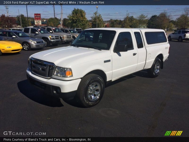 Oxford White / Medium Dark Flint 2009 Ford Ranger XLT SuperCab 4x4
