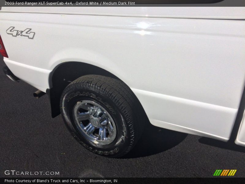 Oxford White / Medium Dark Flint 2009 Ford Ranger XLT SuperCab 4x4