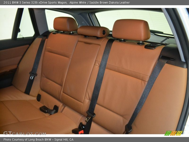 Rear Seat of 2011 3 Series 328i xDrive Sports Wagon