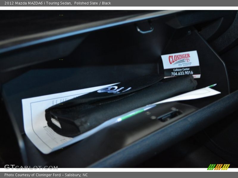 Polished Slate / Black 2012 Mazda MAZDA6 i Touring Sedan
