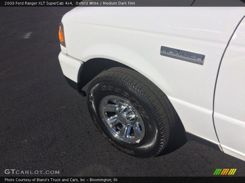 Oxford White / Medium Dark Flint 2009 Ford Ranger XLT SuperCab 4x4