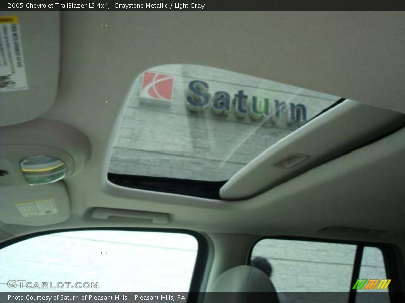 Graystone Metallic / Light Gray 2005 Chevrolet TrailBlazer LS 4x4