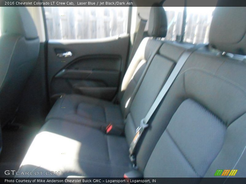 Laser Blue / Jet Black/Dark Ash 2016 Chevrolet Colorado LT Crew Cab