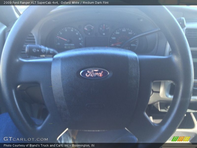 Oxford White / Medium Dark Flint 2009 Ford Ranger XLT SuperCab 4x4