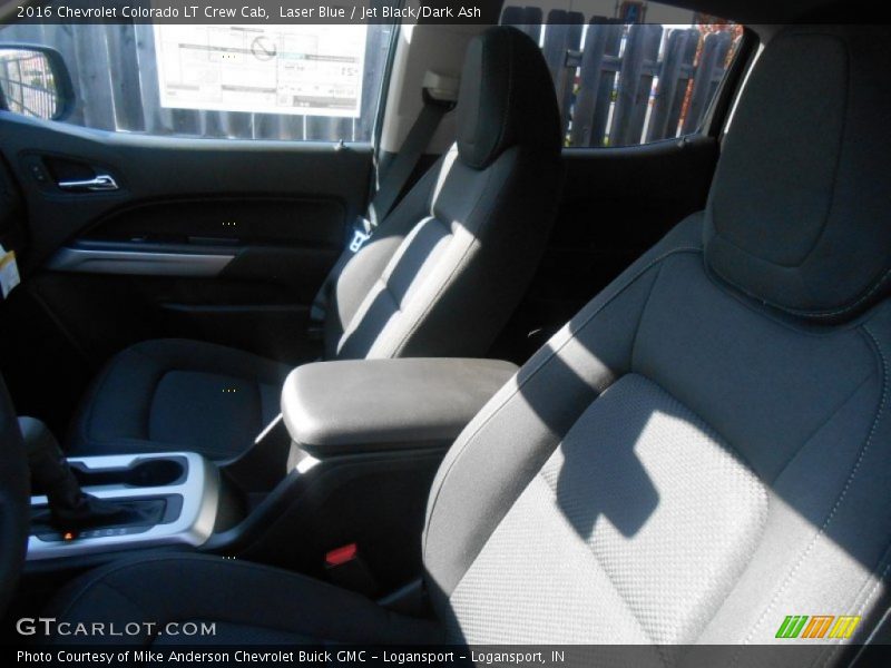 Laser Blue / Jet Black/Dark Ash 2016 Chevrolet Colorado LT Crew Cab