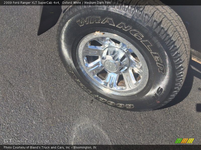 Oxford White / Medium Dark Flint 2009 Ford Ranger XLT SuperCab 4x4