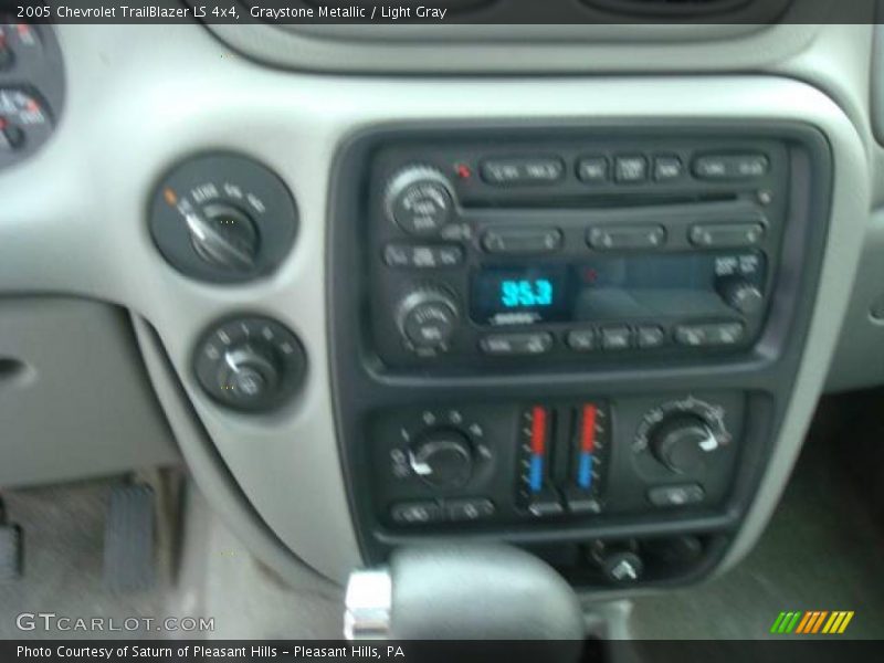 Graystone Metallic / Light Gray 2005 Chevrolet TrailBlazer LS 4x4