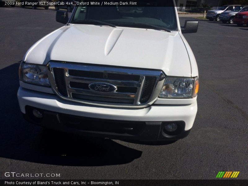 Oxford White / Medium Dark Flint 2009 Ford Ranger XLT SuperCab 4x4