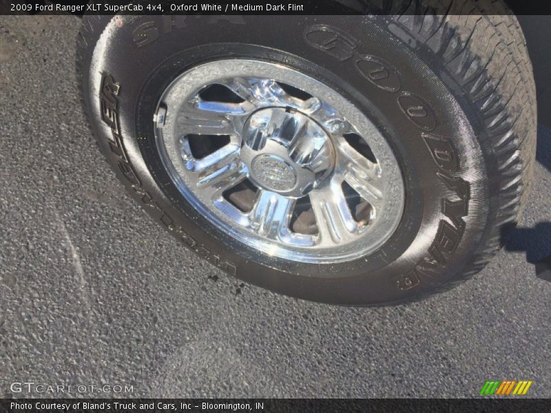 Oxford White / Medium Dark Flint 2009 Ford Ranger XLT SuperCab 4x4