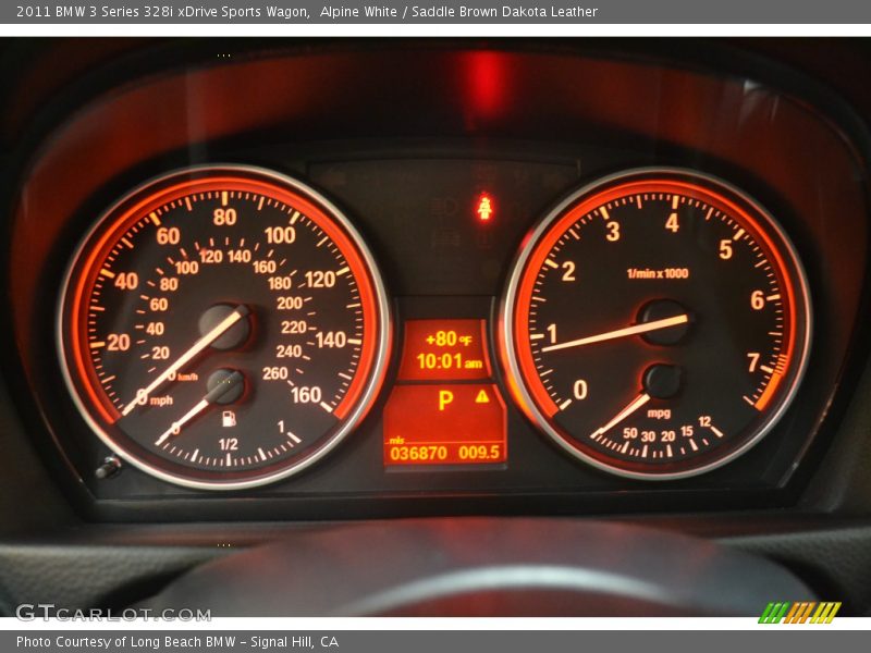  2011 3 Series 328i xDrive Sports Wagon 328i xDrive Sports Wagon Gauges