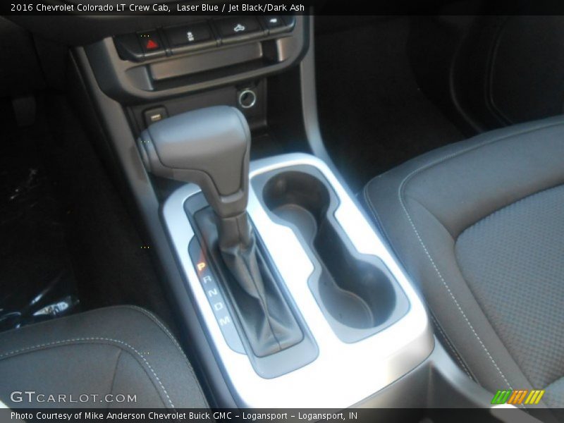 Laser Blue / Jet Black/Dark Ash 2016 Chevrolet Colorado LT Crew Cab