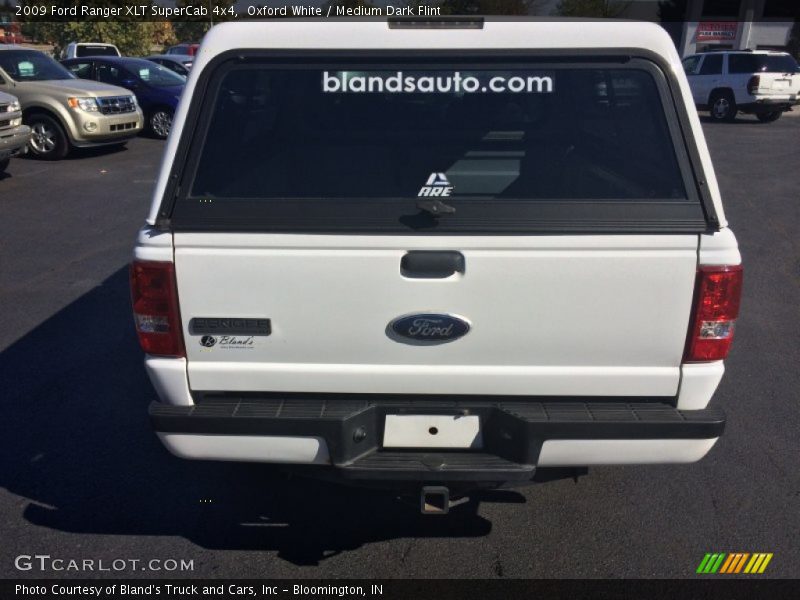 Oxford White / Medium Dark Flint 2009 Ford Ranger XLT SuperCab 4x4