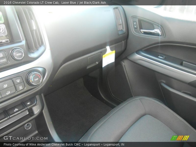 Laser Blue / Jet Black/Dark Ash 2016 Chevrolet Colorado LT Crew Cab