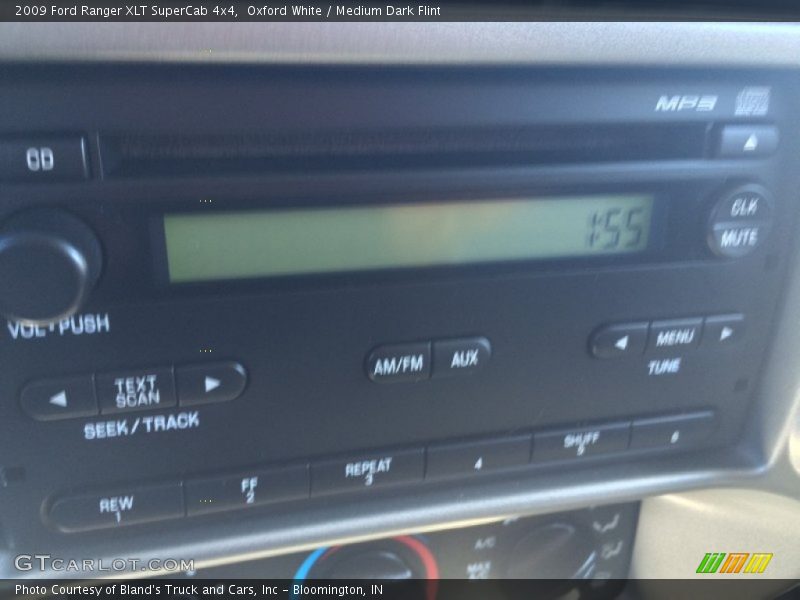 Oxford White / Medium Dark Flint 2009 Ford Ranger XLT SuperCab 4x4