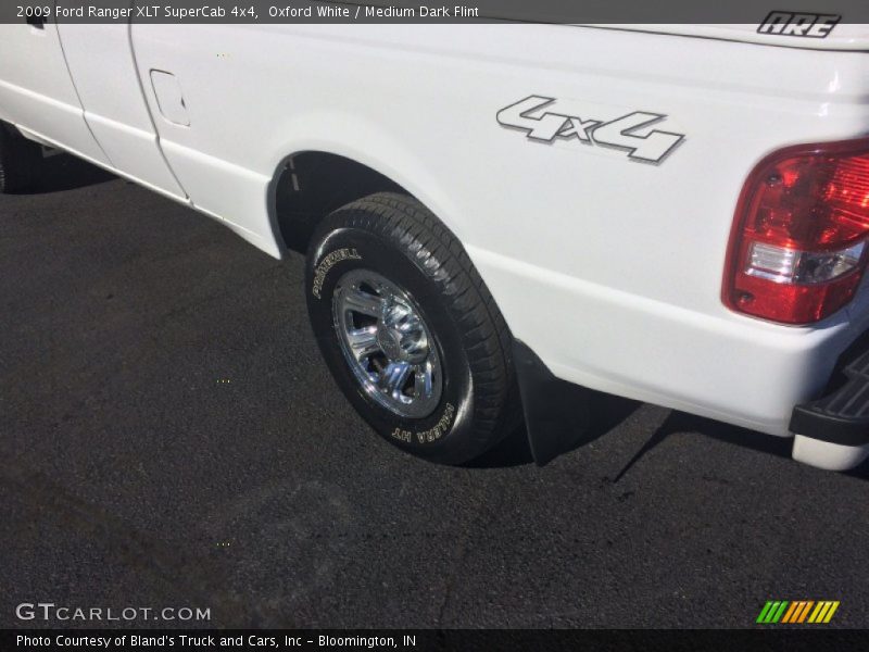 Oxford White / Medium Dark Flint 2009 Ford Ranger XLT SuperCab 4x4