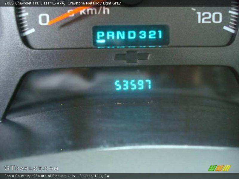 Graystone Metallic / Light Gray 2005 Chevrolet TrailBlazer LS 4x4