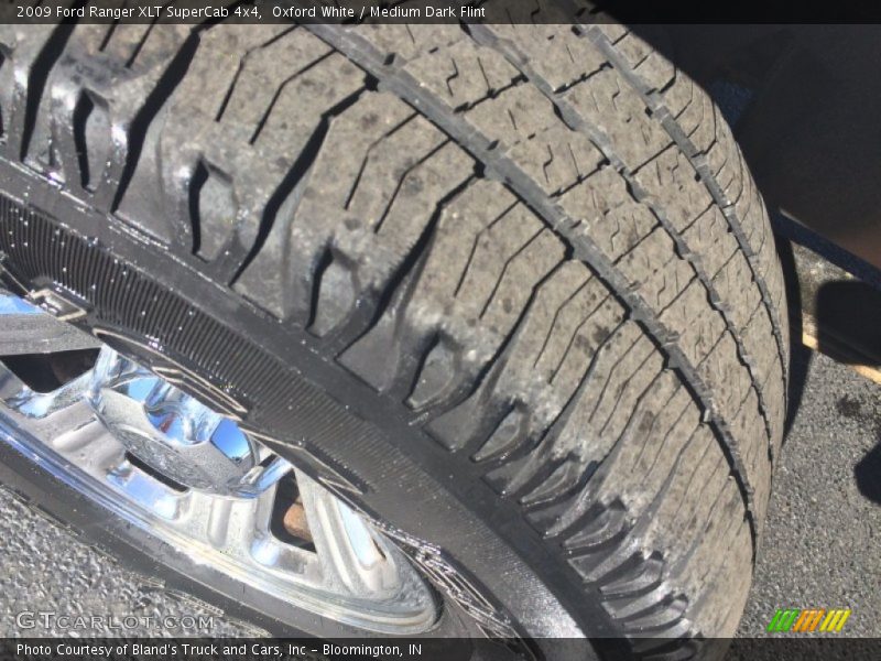 Oxford White / Medium Dark Flint 2009 Ford Ranger XLT SuperCab 4x4