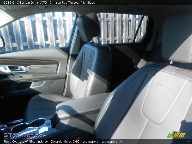 Crimson Red Tintcoat / Jet Black 2016 GMC Terrain Denali AWD