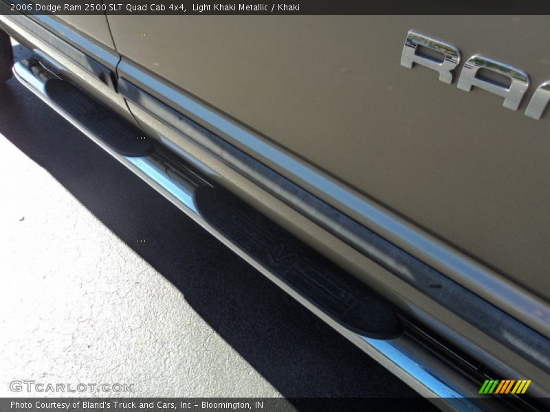 Light Khaki Metallic / Khaki 2006 Dodge Ram 2500 SLT Quad Cab 4x4