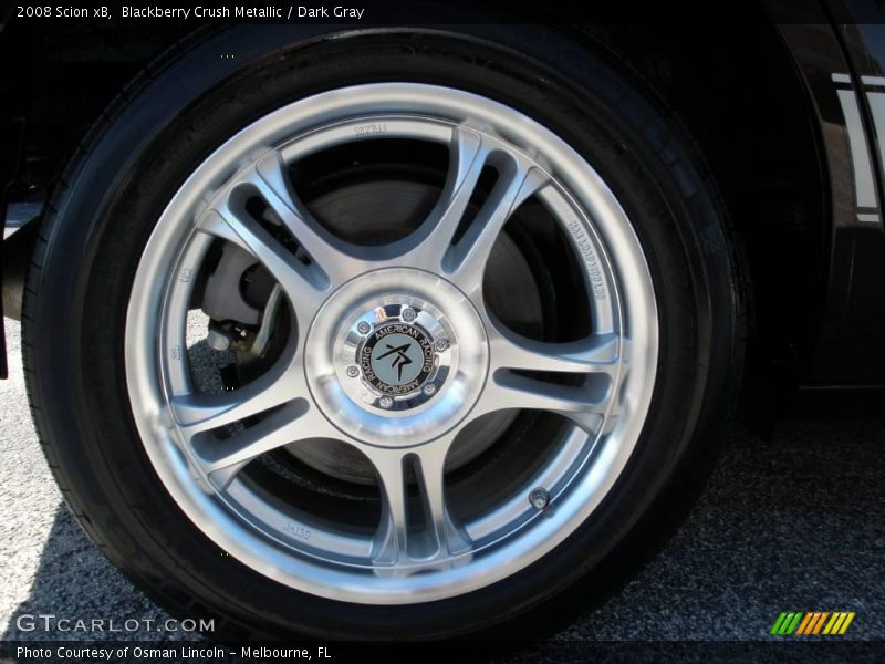 Blackberry Crush Metallic / Dark Gray 2008 Scion xB