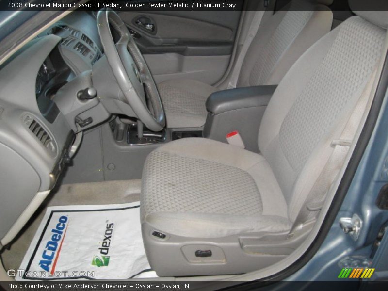 Golden Pewter Metallic / Titanium Gray 2008 Chevrolet Malibu Classic LT Sedan