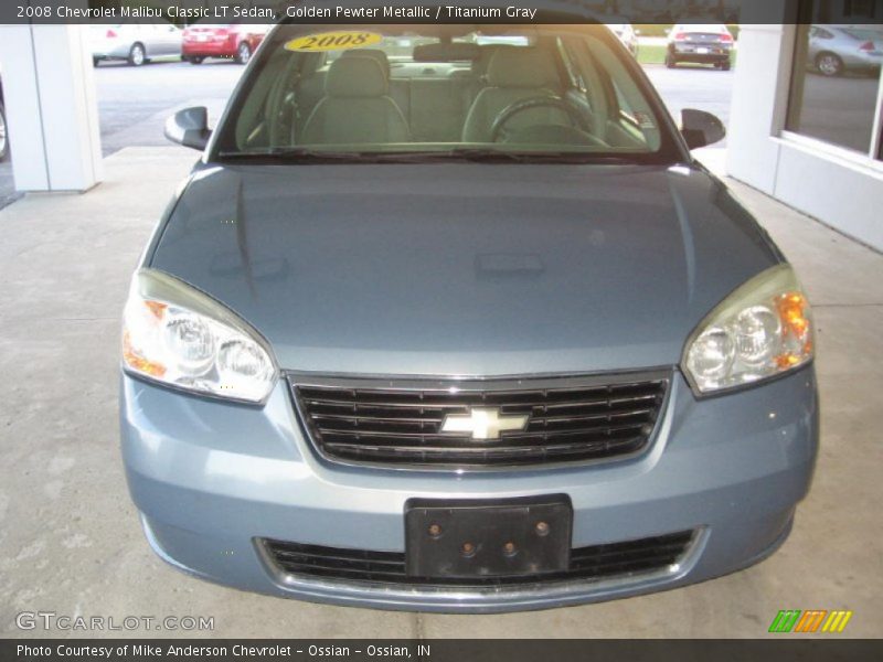 Golden Pewter Metallic / Titanium Gray 2008 Chevrolet Malibu Classic LT Sedan