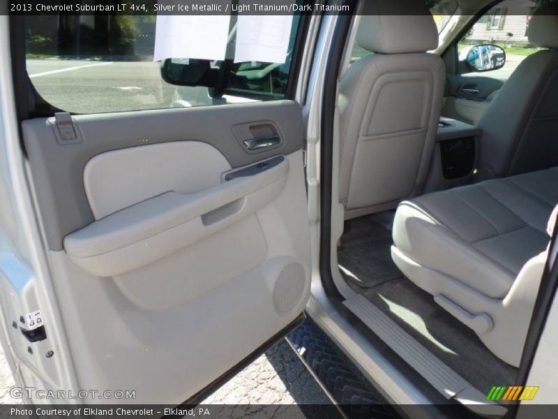 Silver Ice Metallic / Light Titanium/Dark Titanium 2013 Chevrolet Suburban LT 4x4