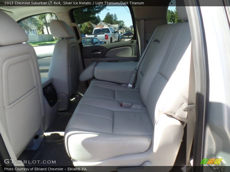 Silver Ice Metallic / Light Titanium/Dark Titanium 2013 Chevrolet Suburban LT 4x4