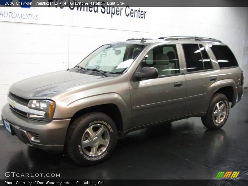 Graystone Metallic / Light Gray 2006 Chevrolet TrailBlazer LS 4x4