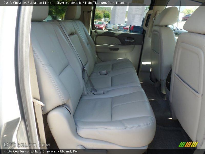 Silver Ice Metallic / Light Titanium/Dark Titanium 2013 Chevrolet Suburban LT 4x4