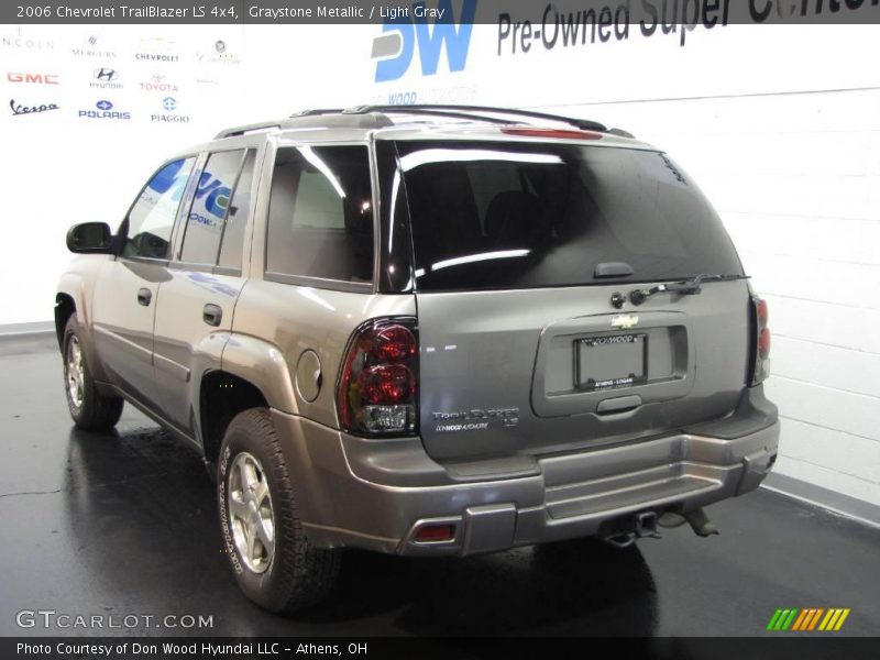 Graystone Metallic / Light Gray 2006 Chevrolet TrailBlazer LS 4x4